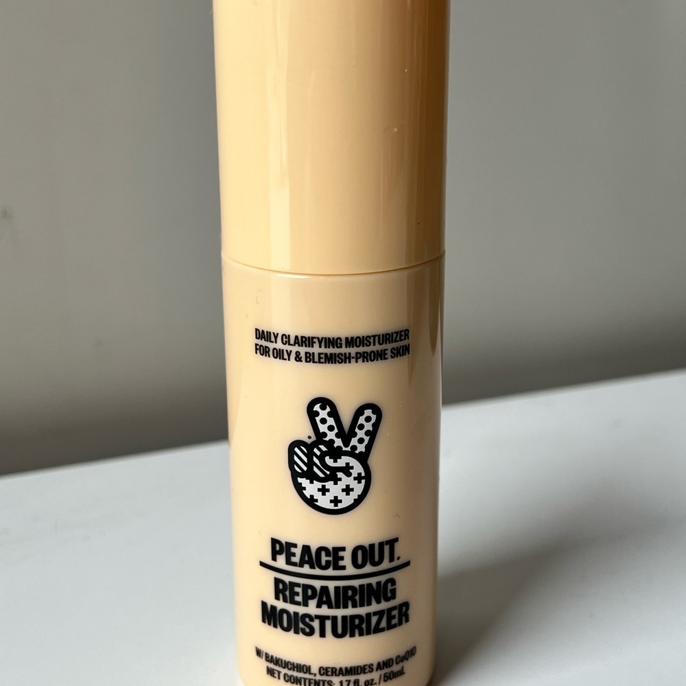 Peace out repairing moisturizer